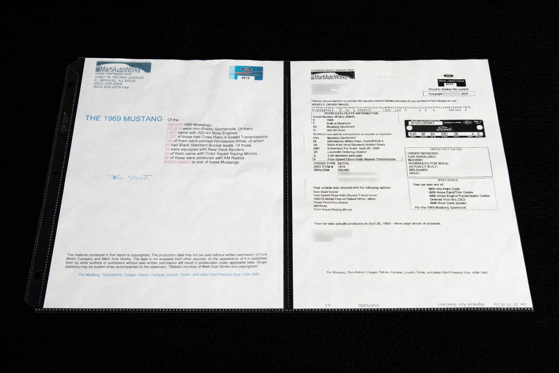 1969 Ford Mustang Boss 302 - Image 75