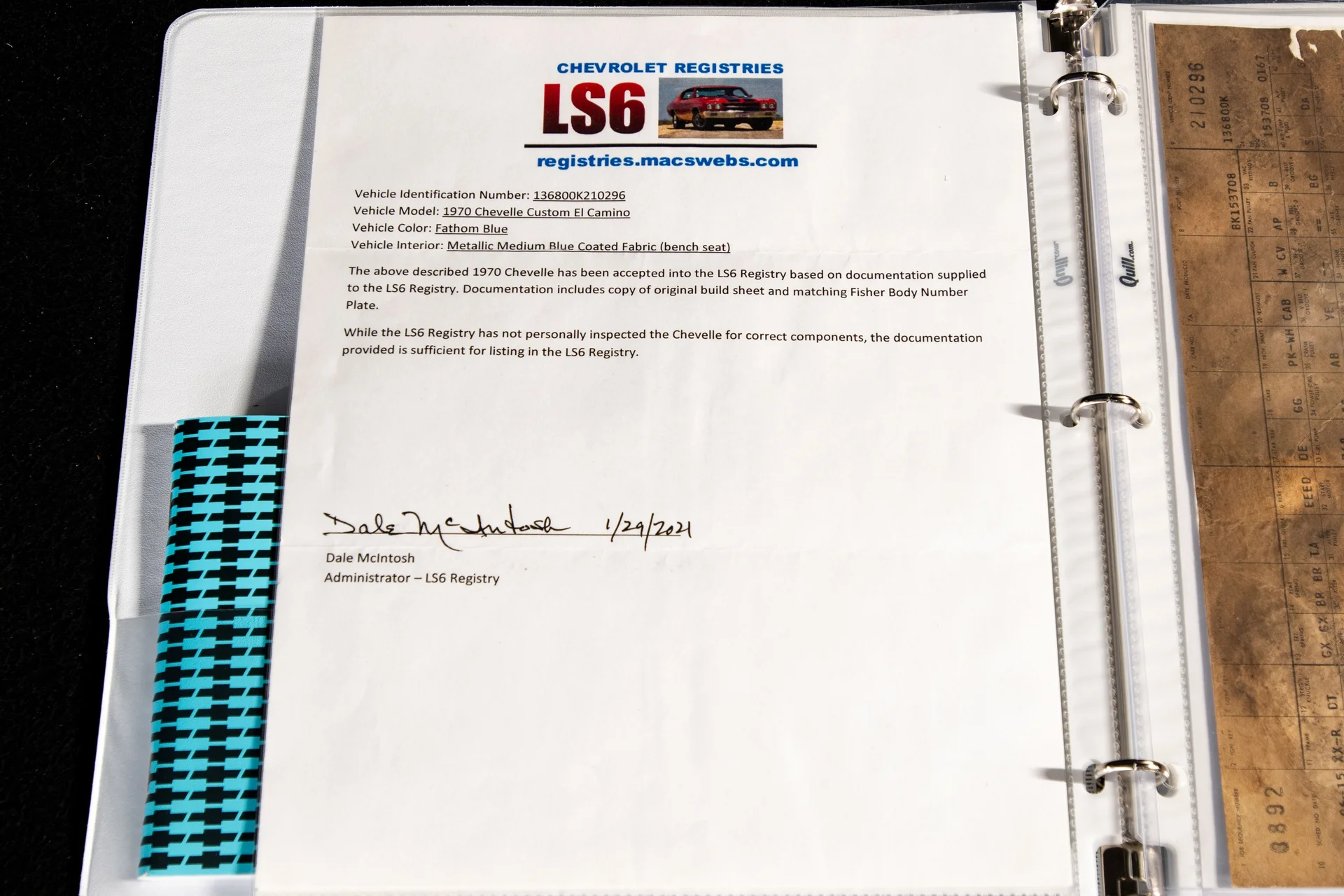 1970 Chevrolet El Camino SS - Image 70