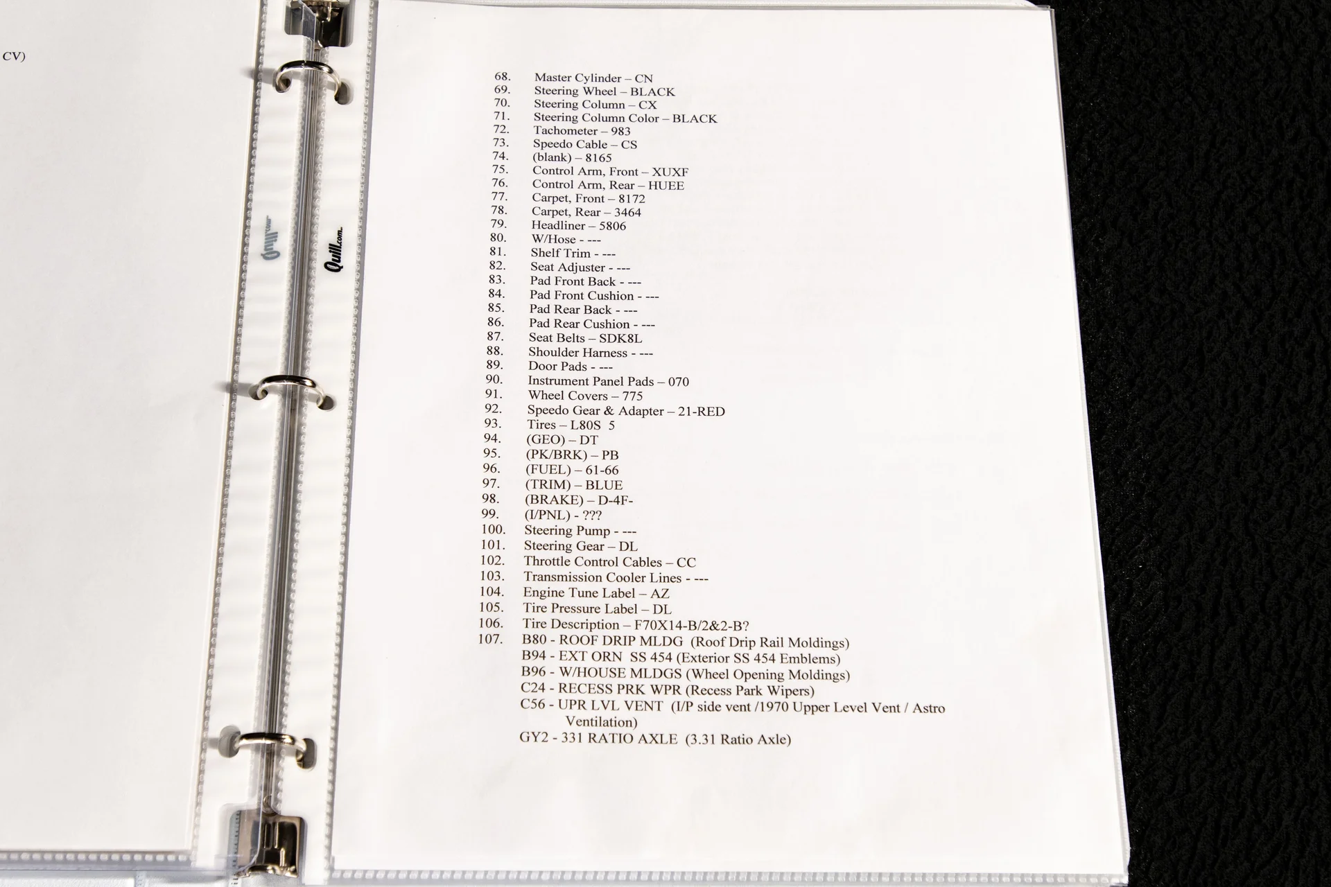 1970 Chevrolet El Camino SS - Image 76