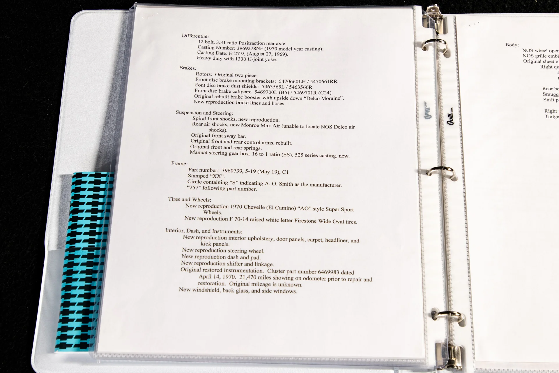 1970 Chevrolet El Camino SS - Image 81